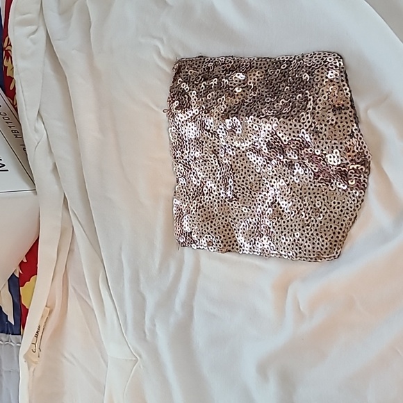 Gold sequin set - Picture 2 of 8